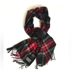 Tartan plaid scarf